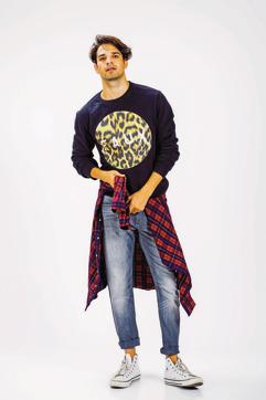 A dream check: Jeans from Bhane.com; shoes from Jabong.com; jumper and shirt from Koovs.com (Photo by Rawky Ksh) A dream check: Jeans from Bhane.com; shoes from Jabong.com; jumper and shirt from Koovs.com (Photo by Rawky Ksh)
