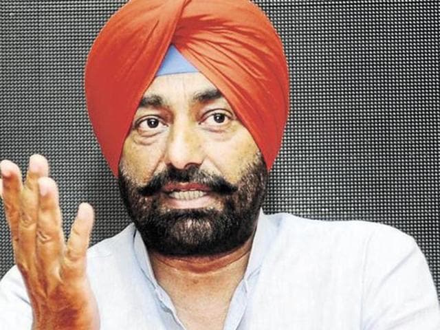 Aam Aadmi Party (AAP) spokesperson Sukhpal Singh Khaira.(HT Photo)