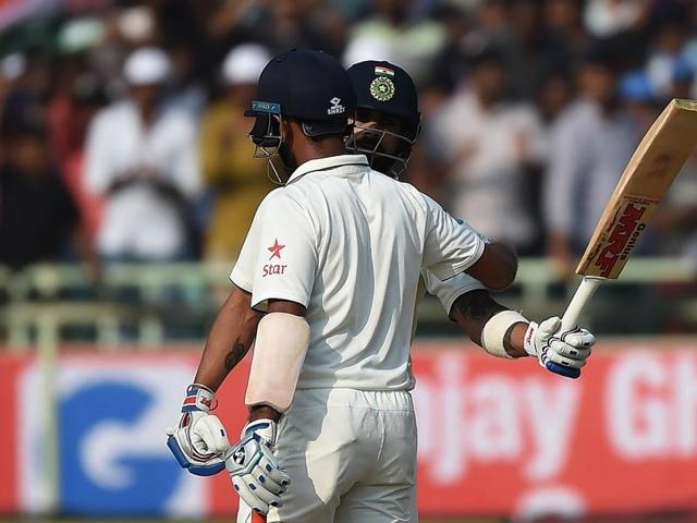 India skipper Virat Kohli was unbeaten on 151 at stumps on Thursday. (REUTERS) India skipper Virat Kohli was unbeaten on 151 at stumps on Thursday. (REUTERS)