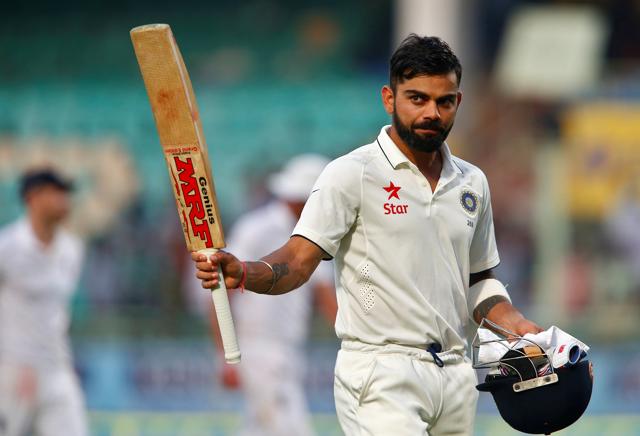 India skipper Virat Kohli put on a 226-run partnership for the third wicket with Cheteshwar Pujara. (REUTERS) India skipper Virat Kohli put on a 226-run partnership for the third wicket with Cheteshwar Pujara. (REUTERS)