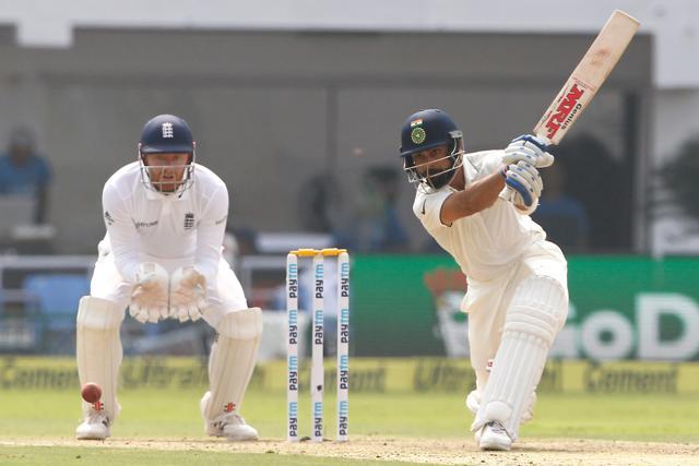 Virat Kohli notched up his 13th Test fifty while Cheteshwar Pujara also scored a fifty. (BCCI)