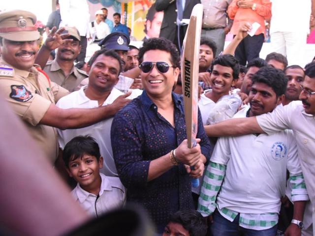 The village in the Nellore district of Andhra Pradesh has gone a huge transformation after Sachin Tendulkar decided to adopt it in 2014. (PTI Photo) The village in the Nellore district of Andhra Pradesh has gone a huge transformation after Sachin Tendulkar decided to adopt it in 2014. (PTI Photo)