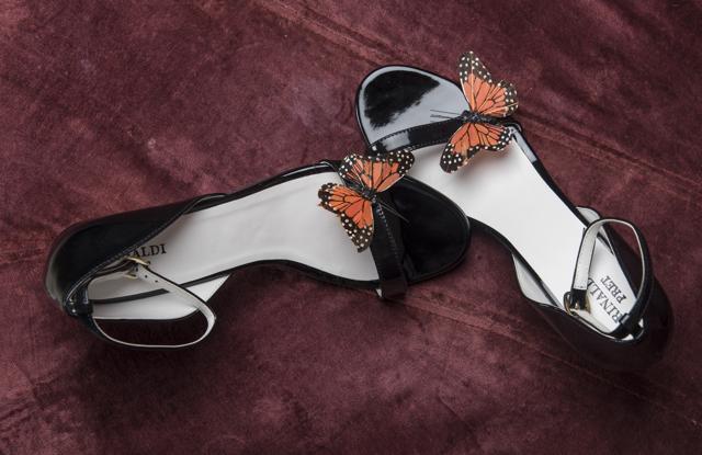 A pair of Rinaldi Pret gifted by Shamita’s friend Rina Shah (Photo: Aalok Soni/HT)