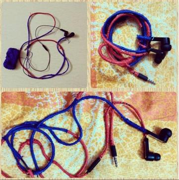 Glitter Cables: Jazz up your data, charging or earphone cables by using neon threads. Line the cables with glue, cover with the threads and let them dry for a few hours. Sparkle tape works just as well too.