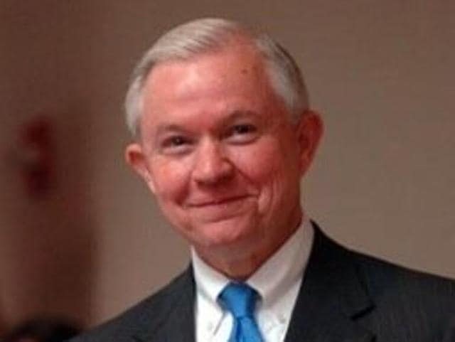 File photo of Senator Jeff Sessions, a dogged opponent of the H1B visa programme, has reportedly been picked by president-elect Donald Trump as his attorney general.(Twitter)