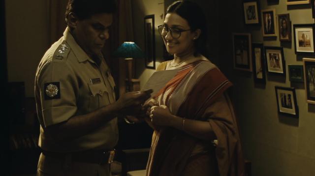 Ashish Vidyarthi and Rituparna Sengupta in a still from Bengali film Teenkahon. (Little Lamb Films) Ashish Vidyarthi and Rituparna Sengupta in a still from Bengali film Teenkahon. (Little Lamb Films)