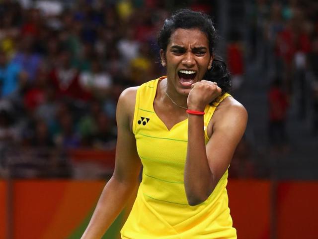 PV Sindhu got the better of China’s Bingjiao 22-20, 21-10 in 30 minutes(Getty Images)