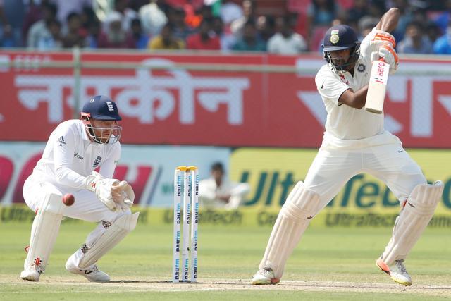 Ravichandran Ashwin helped India cross 400 as he neared a fifty on the second day of the Vizag Test. (BCCI)