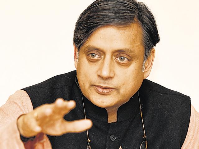 Tharoor spoke of his new work, An Era Of Darkness: The British Empire In India at Tata Literature Live! at the NCPA. (HT File Photo) Tharoor spoke of his new work, An Era Of Darkness: The British Empire In India at Tata Literature Live! at the NCPA. (HT File Photo)