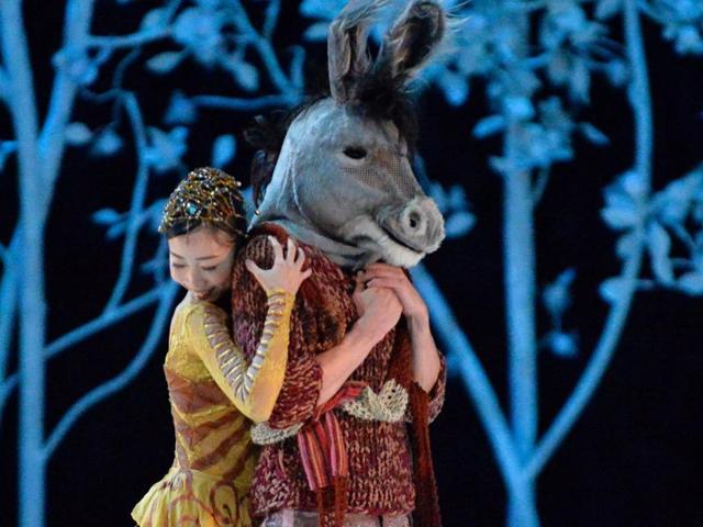 Members of the Mexican National Dance Company perform William Shakespeare's A Midsummer Night's Dream at the Fine Arts Palace in Mexico City on November 17, 2016. (AFP) Members of the Mexican National Dance Company perform William Shakespeare's A Midsummer Night's Dream at the Fine Arts Palace in Mexico City on November 17, 2016. (AFP)