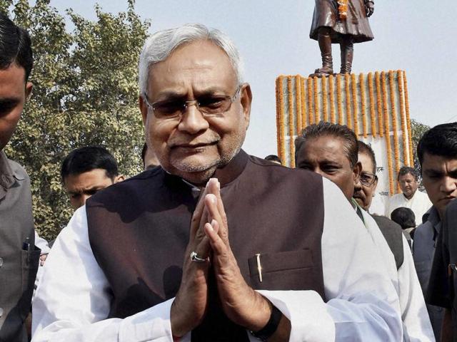 Bihar chief minister Nitish Kumar has expressed support of the Centre’s demonetisation drive, much to the dismay of his allies.(PTI File Photo)
