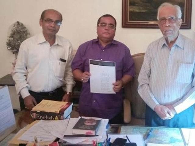 Tripathi at the programme in Bolpur on Friday. (HT Photo) Tripathi at the programme in Bolpur on Friday. (HT Photo)