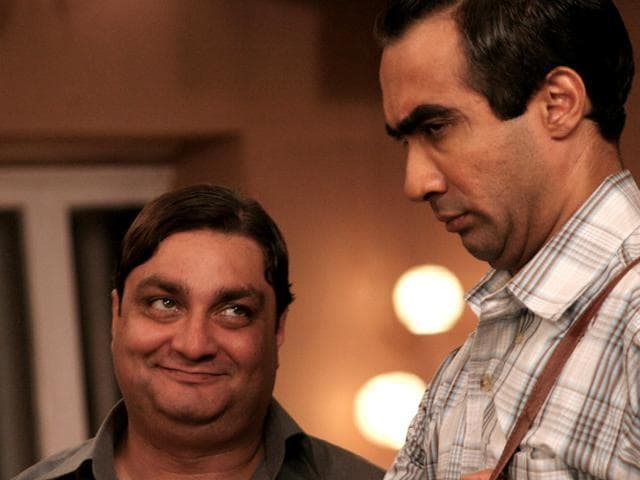 Vinay Pathak and Ranvir Shorey in a still from Bheja Fry. Vinay Pathak and Ranvir Shorey in a still from Bheja Fry.
