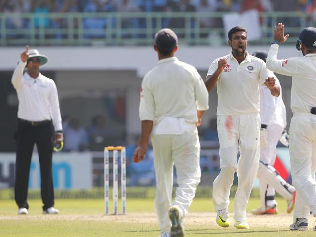 Ashwin continued to wreck havoc as he continued to enjoy Tests in 2016. (BCCI) 