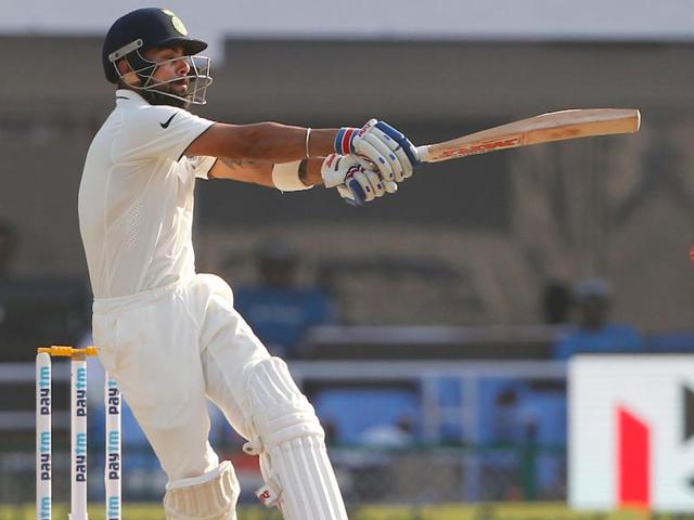 Virat Kohli played with confidence as India stretched their lead over England in the Vizag Test.(BCCI)