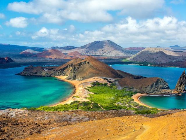 Galapagos Islands are an archipelago of volcanic islands and are located off the coast of Equator in the Pacific Ocean. (AFP) 
