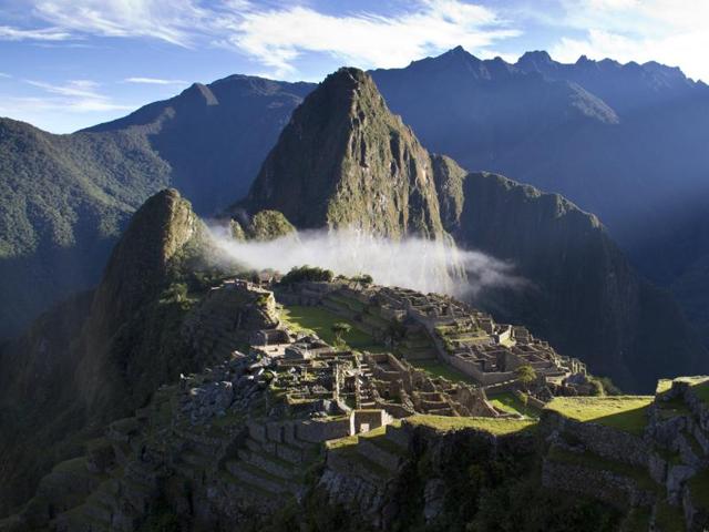 Often referred to as the ‘Lost City of the Incas’, Machu Picchu in Peru was built in the 15th century and is an Inca citadel. (aFP) 