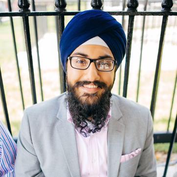 Harmann Singh, a first year student at the Harvard Law School said he was abused and harassed by a man in a store in Cambridge, Massachusetts, who mistook him for a Muslim.(Photo courtsey: Harmann Singh’s Facebook page) Harmann Singh, a first year student at the Harvard Law School said he was abused and harassed by a man in a store in Cambridge, Massachusetts, who mistook him for a Muslim.(Photo courtsey: Harmann Singh’s Facebook page)