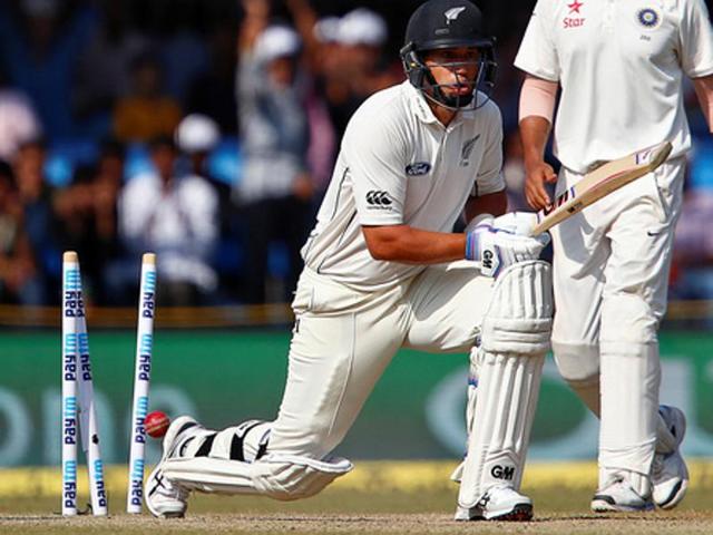 New Zealand's Ross Taylor struggled in the series against India in September-October, scoring just 89 runs in six innings, at an average of less than 15 runs. (REUTERS) New Zealand's Ross Taylor struggled in the series against India in September-October, scoring just 89 runs in six innings, at an average of less than 15 runs. (REUTERS)