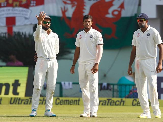 Virat Kohli rotated his bowlers but he could not break the partnership. (BCCI) 