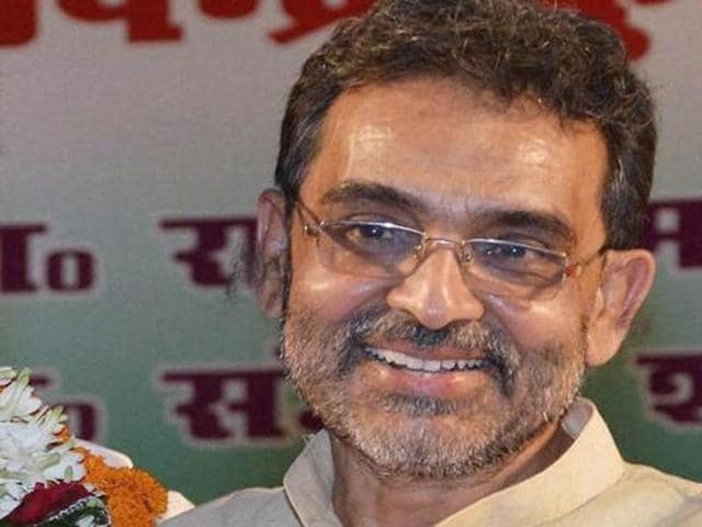 The patience of Kushwaha apparently wore thin as leaders continued to speak. About 75 minutes into the programme, Kushwaha suddenly made an exit.(PTI File Photo)