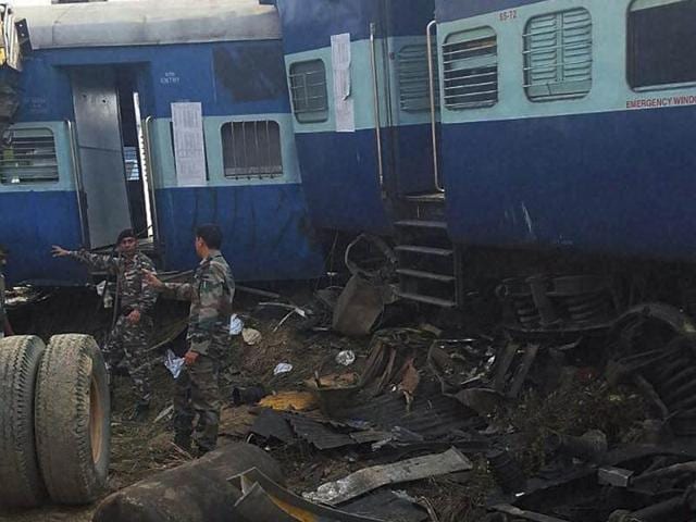A team of at least 90 army personnel from Kanpur has been deployed for rescue and relief operations. (PTI Photo)