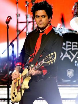 “No Trump! No KKK! No Fascist USA!” Green Day frontman Billie Joe Armstrong shouted repeatedly, to smiles from the star-studded audience in Los Angeles and quick commentary on social media. (AFP) “No Trump! No KKK! No Fascist USA!” Green Day frontman Billie Joe Armstrong shouted repeatedly, to smiles from the star-studded audience in Los Angeles and quick commentary on social media. (AFP)