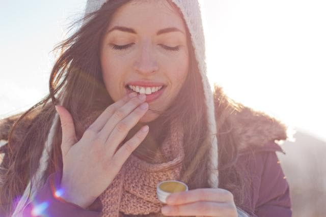 Lips and hands suffer the worst in the cold season. (Shutterstock) Lips and hands suffer the worst in the cold season. (Shutterstock)