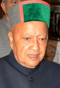 Virbhadra Singh (HT Photo) Virbhadra Singh (HT Photo)