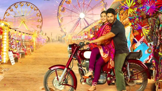 Varun Dhawan and Alia Bhatt in a promotional image for Badrinath Ki Dulhania.