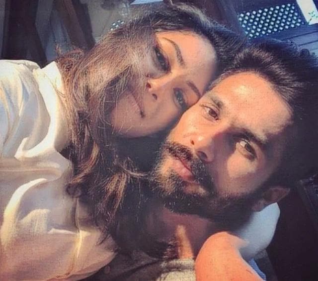 Shahid Kapoor says his wife, Mira and he talks about everything under the sun. (HT Photo) Shahid Kapoor says his wife, Mira and he talks about everything under the sun. (HT Photo)
