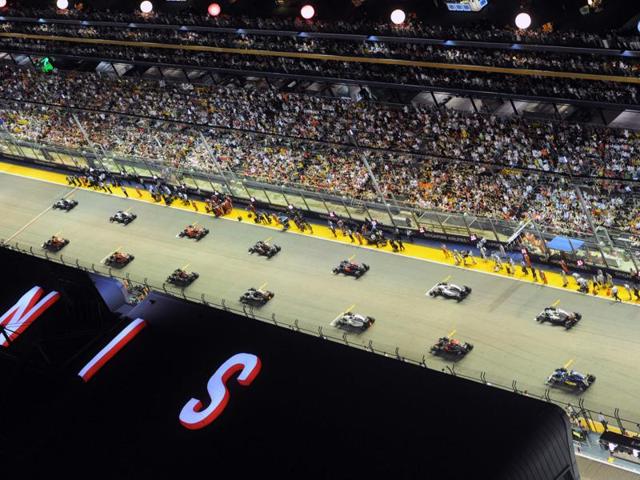 The Formula One Singapore Grand Prix is a marquee event for the F1 bandwagon as the race, held in the night on the streets of the city state, makes it a unique experience for fans as well as the drivers. (AFP) The Formula One Singapore Grand Prix is a marquee event for the F1 bandwagon as the race, held in the night on the streets of the city state, makes it a unique experience for fans as well as the drivers. (AFP)