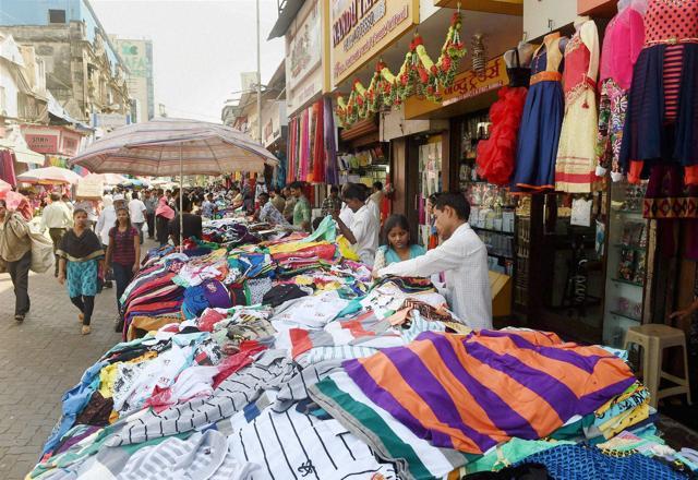 A deserted view of a garment market following the demonetisation of Rs 1000 and Rs 500 notes in Mumbai on Wednesday. (PTI) A deserted view of a garment market following the demonetisation of Rs 1000 and Rs 500 notes in Mumbai on Wednesday. (PTI)