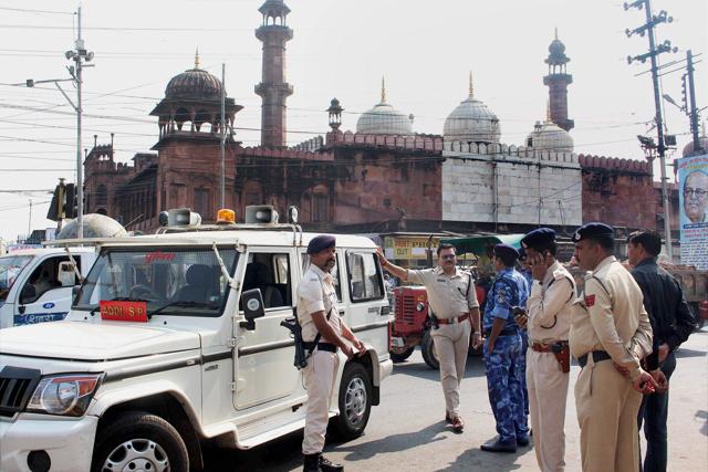 The police control room of Bhopal has been barricaded from all sides. (Mujeeb Faruqui/ HT file) The police control room of Bhopal has been barricaded from all sides. (Mujeeb Faruqui/ HT file)