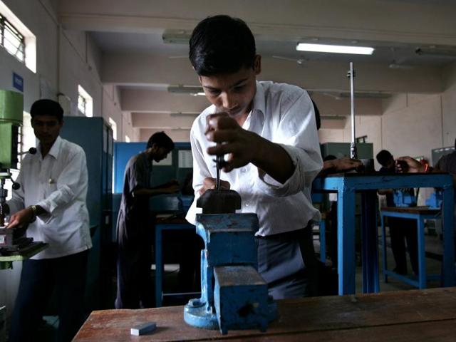 According to the details provided by officials from DVET, the centre had released Rs625 crore in interest-free loans to upgrade 250 government-run ITIs between 2007 and 2013. (HT file pic) According to the details provided by officials from DVET, the centre had released Rs625 crore in interest-free loans to upgrade 250 government-run ITIs between 2007 and 2013. (HT file pic)