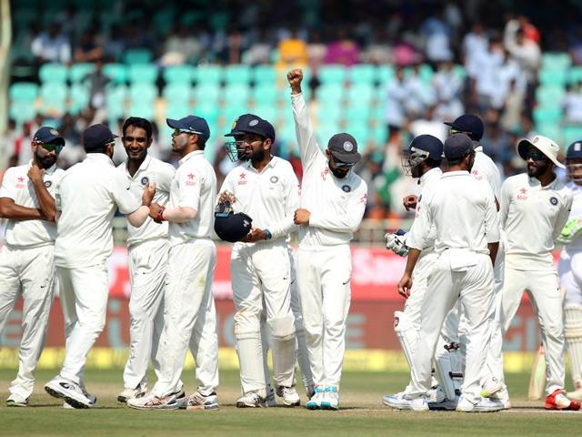 India’s 246-run victory was their second-best in Tests versus England in terms of runs. (BCCI) India’s 246-run victory was their second-best in Tests versus England in terms of runs. (BCCI)