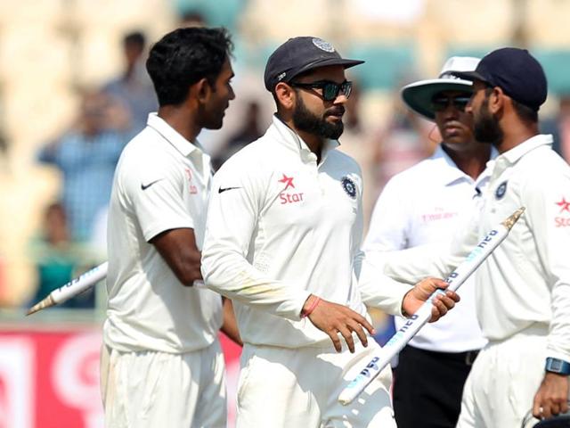 Virat Kohli had a magnificent match both as captain and batsman. (BCCI) Virat Kohli had a magnificent match both as captain and batsman. (BCCI)