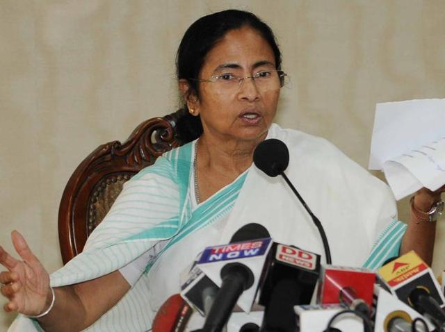 Banerjee’s Trianmool Congress today registered a massive victory in by election to two Lok Sabha seats and one assembly segment. (PTI Photo) Banerjee’s Trianmool Congress today registered a massive victory in by election to two Lok Sabha seats and one assembly segment. (PTI Photo)