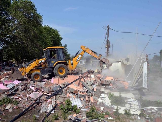 The encroachments on reserved plots that are not yet acquired by the corporation will also be targeted after December 15. (Picture for representation) The encroachments on reserved plots that are not yet acquired by the corporation will also be targeted after December 15. (Picture for representation)