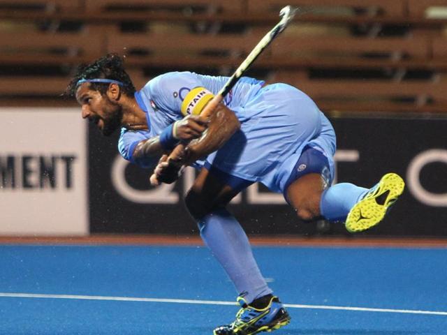 Rupinder Pal Singh converted two penalty corners in the 21st and 53rd minutes but Australia emerged winners with goals from Jeremy Hayward (24th and 36th) and Trent Mitton (43rd).(Hockey India)