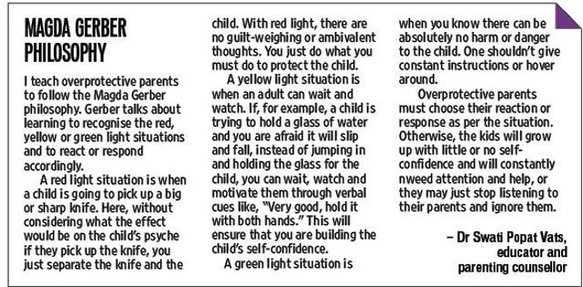 Dr Swati Popat Vats says overprotective parenting can hinder the development of self-control and character.