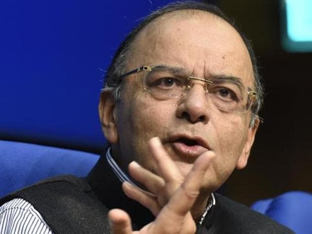 Finance minister Arun Jaitley said the appointment of judges are happening differently than originally stated in the Constitution.(HT File Photo)