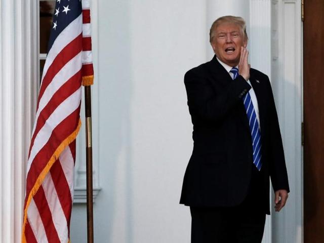 File photo of president-elect Donald Trump at a meeting with farmers in Boynton Beach, Florida. (AP) File photo of president-elect Donald Trump at a meeting with farmers in Boynton Beach, Florida. (AP)