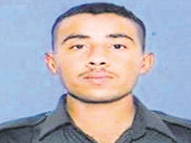 Rifleman Prabhu Singh. (HT file photo) Rifleman Prabhu Singh. (HT file photo)