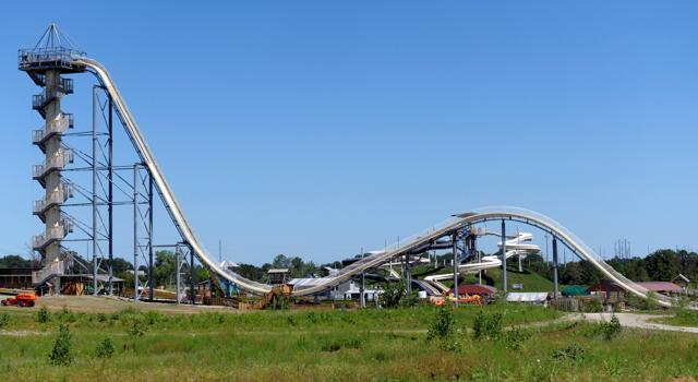 A general view of the Verruckt waterslide at the Schlitterbahn Waterpark in Kansas City. (REUTERS) A general view of the Verruckt waterslide at the Schlitterbahn Waterpark in Kansas City. (REUTERS)