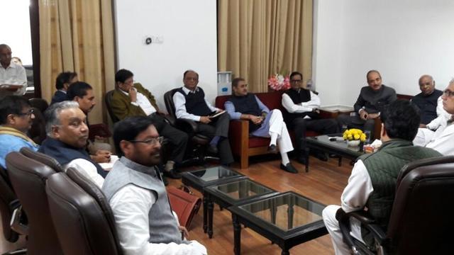 The Opposition meet was reportedly called by Congress’ Ghulam Nabi Azad. (ANI Photo)