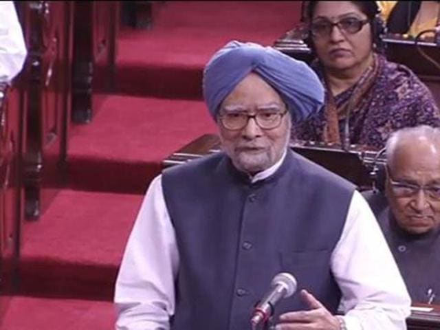 Manmohan Singh said the deaths of people and distress among the poor, farmers and small traders convinced him the demonetisation plan had led to ‘organised loot and legalised plunder’.(ANI Photo) Manmohan Singh said the deaths of people and distress among the poor, farmers and small traders convinced him the demonetisation plan had led to ‘organised loot and legalised plunder’.(ANI Photo)
