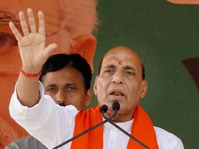Union home minister and BJP leader Rajnath Singh also favoured wide discussions on the contentious issue of ‘Uniform Civil Code’. (PTI file photo) Union home minister and BJP leader Rajnath Singh also favoured wide discussions on the contentious issue of ‘Uniform Civil Code’. (PTI file photo)
