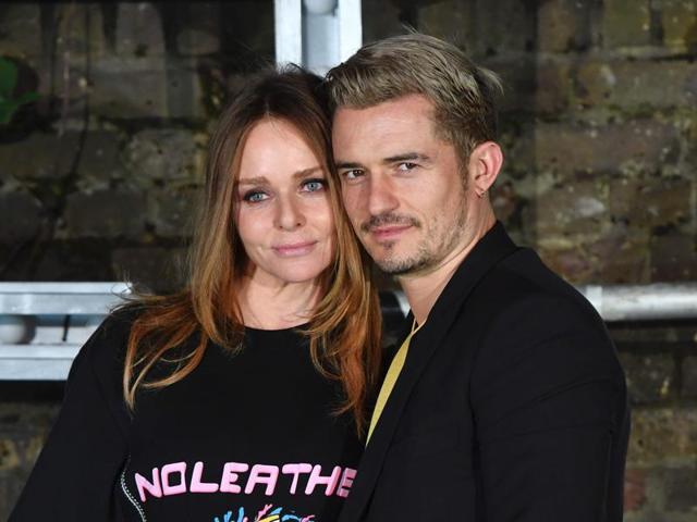 Actor Orlando Bloom poses for photographers upon arrival at the Stella McCartney collection presentation, in London.(AP) Actor Orlando Bloom poses for photographers upon arrival at the Stella McCartney collection presentation, in London.(AP)