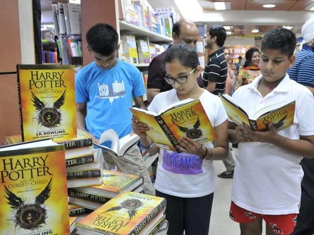 In a bid to add more contemporary literature to school syllabi, the Council of Indian School Certificate Examination -- which conducts ICSE and ISC board examinations -- is introducing popular titles such as the Harry Potter series.(Sunil Ghosh/HT File Photo)